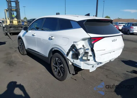 2025 Kia Sportage Ex z USA, uszkodzony, nr VIN 5XYK33DF6SG241283